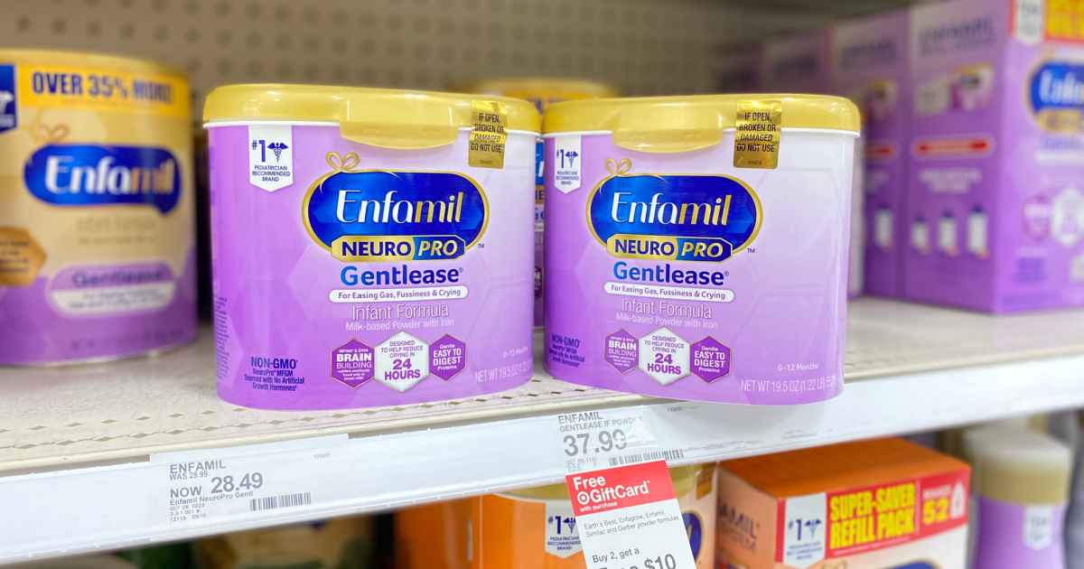 Target enfamil neuropro store gentlease