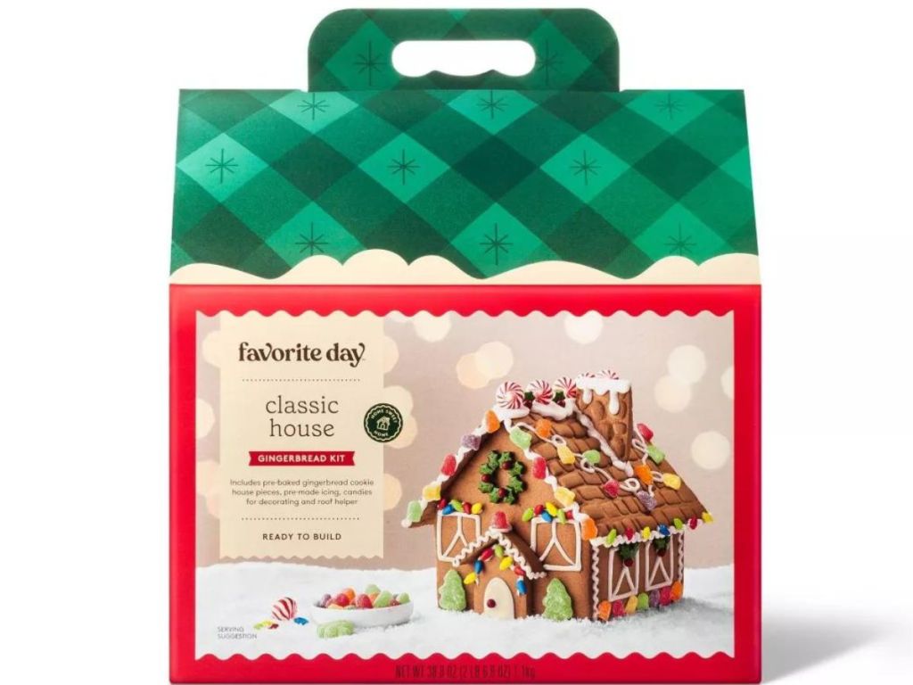 classic gingerbread house