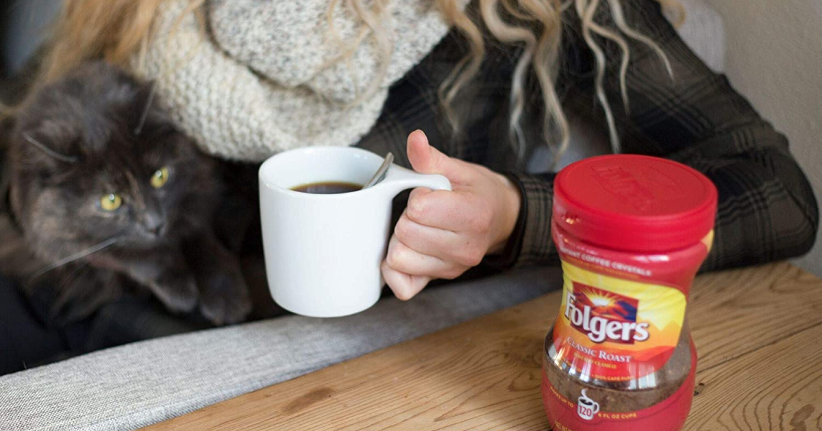 Folgers Instant Coffee Only 4 Shipped on Amazon Hip2Save