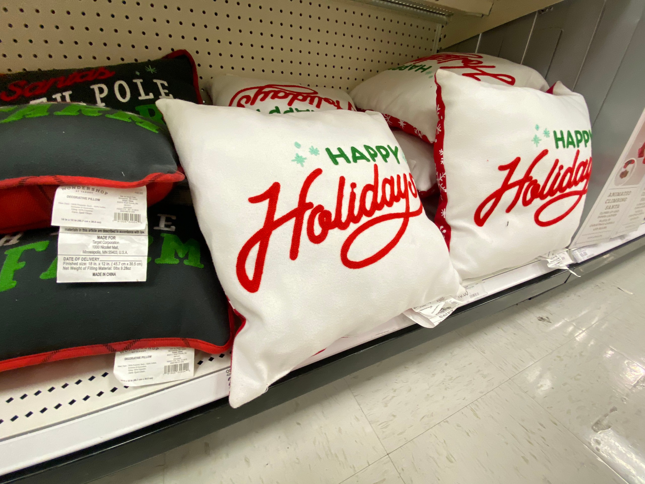 target holiday throw pillows