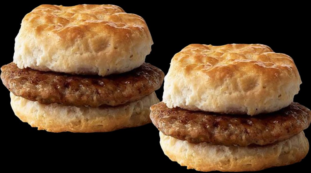 mcdonald's sausage biscuits