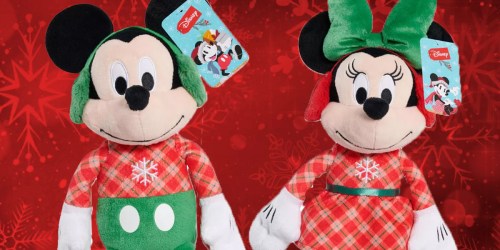 Holiday Mickey & Minnie Mouse Plushes from $9.99 on Amazon & Macy’s.com (Regularly $30)