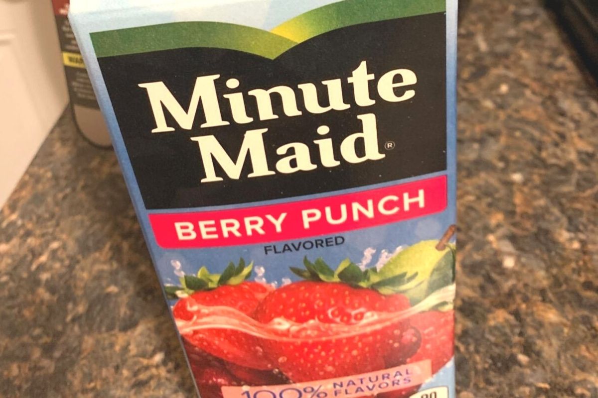 Minute Maid berry punch flavor