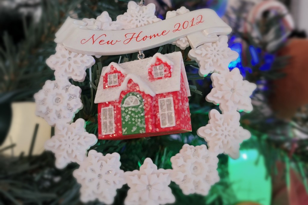 new home 2012 ornament