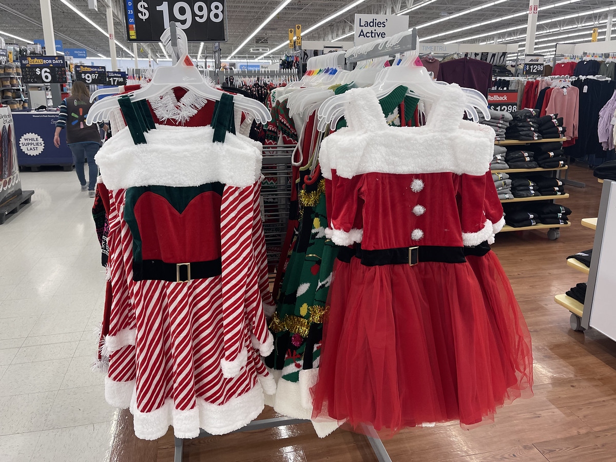 walmart xmas dresses