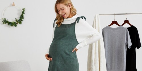 Maternity Apparel from $2.39 (Regularly $15) | Includes Nursing-Friendly Styles Too!