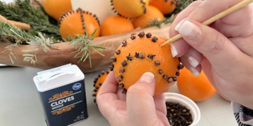 Make Orange & Clove Pomander Balls, Easy Holiday Throwback Craft!