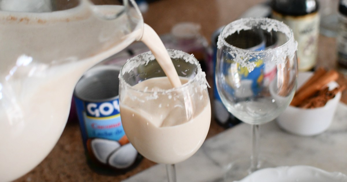 Blend up a Pitcher of Coquito, Puerto Rican Eggnog for Adults!