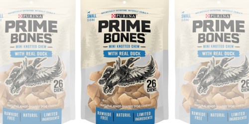 Purina Prime Bones 26-Count Bag Only $5 Shipped on Amazon (Regularly $16)
