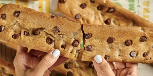 Subway’s Footlong Cookie Is Back in Stock (+ Try the Rest of the Subway Sidekicks Menu)