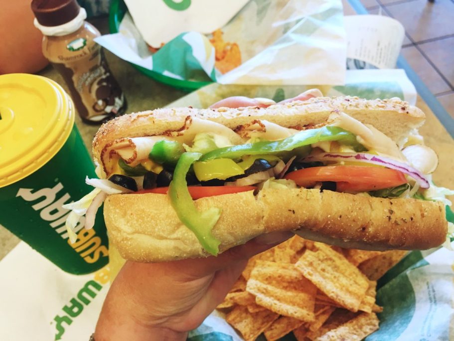 Best Subway Coupons: $6.49 6″ Sub Meal + FREE Sandwich with Gift Card!