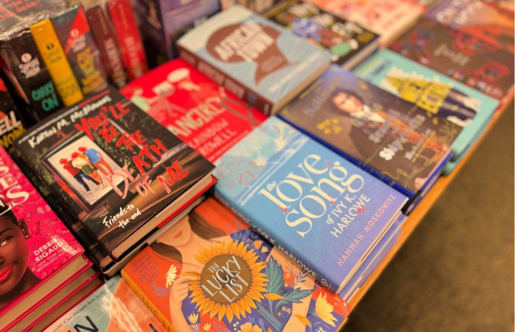 teen and young adult hardcover books