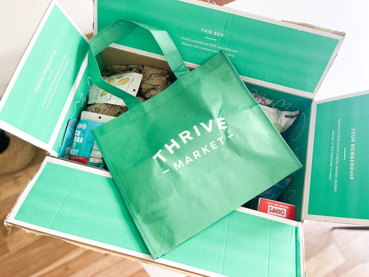 Free Thrive Market Gift, 60 Value Save on Healthy Products!