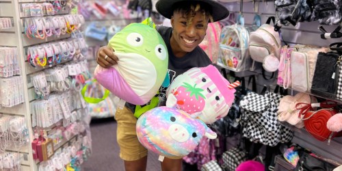 Buy One, Get One 50% Off Squishmallows at Claire’s (In-Store & Online)