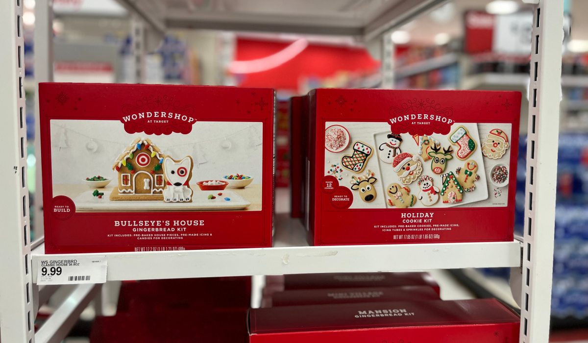 20 Off All Gingerbread Houses Cookie Kits At Target   Wondershop Gingerbread Houses 