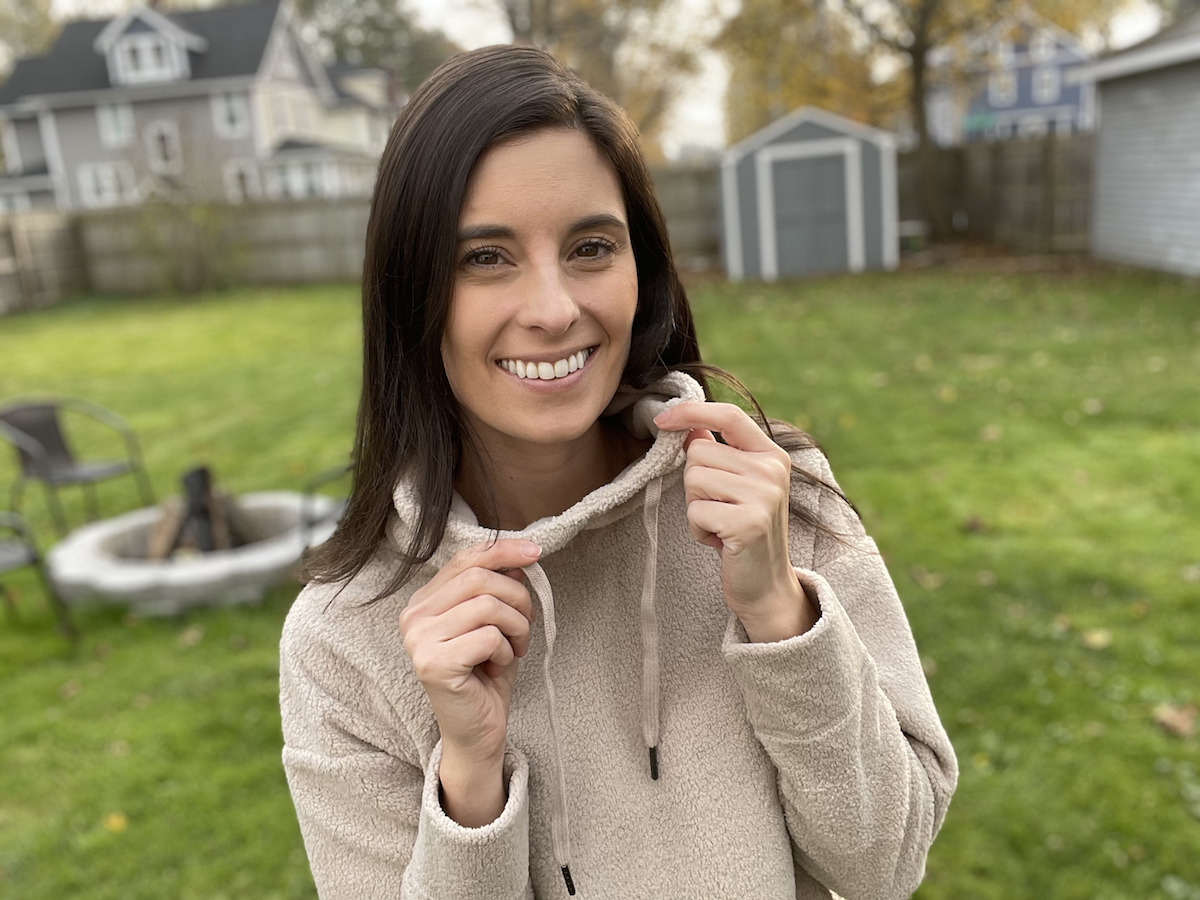 32 degrees sherpa hoodie