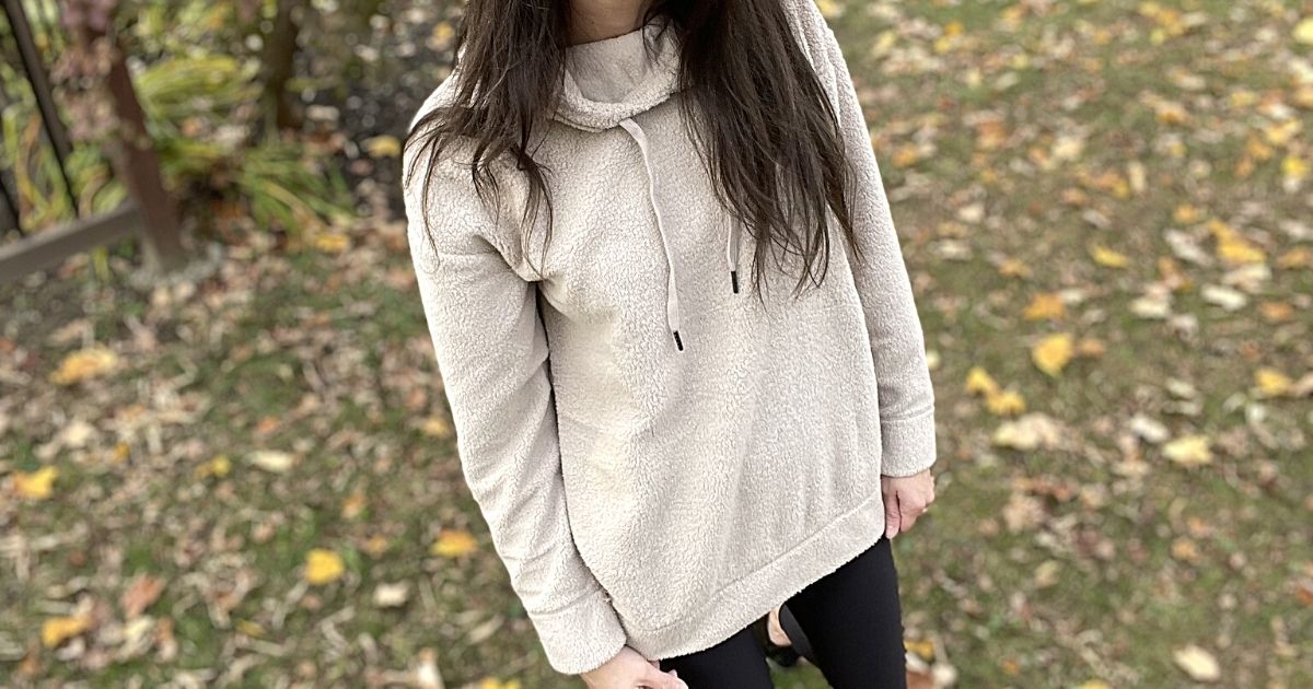 32 degrees sherpa hoodie