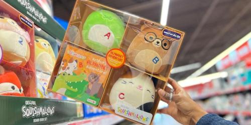 Squishmallows & Board Book Gift Sets Only $14.99 at ALDI