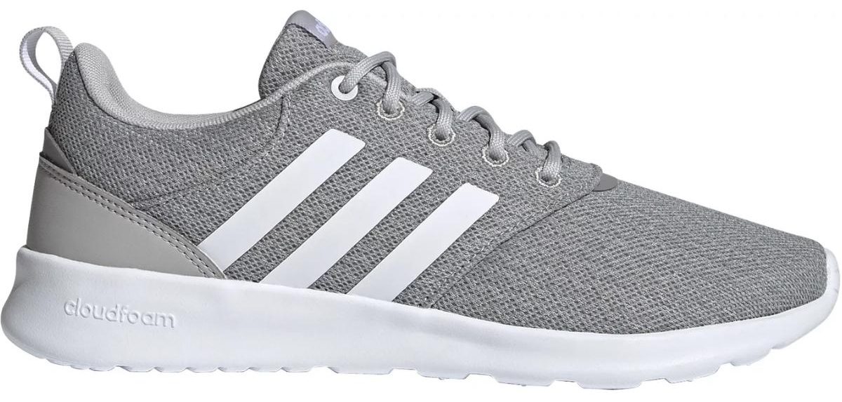 adidas women's qt racer 2.0 shoes in grey