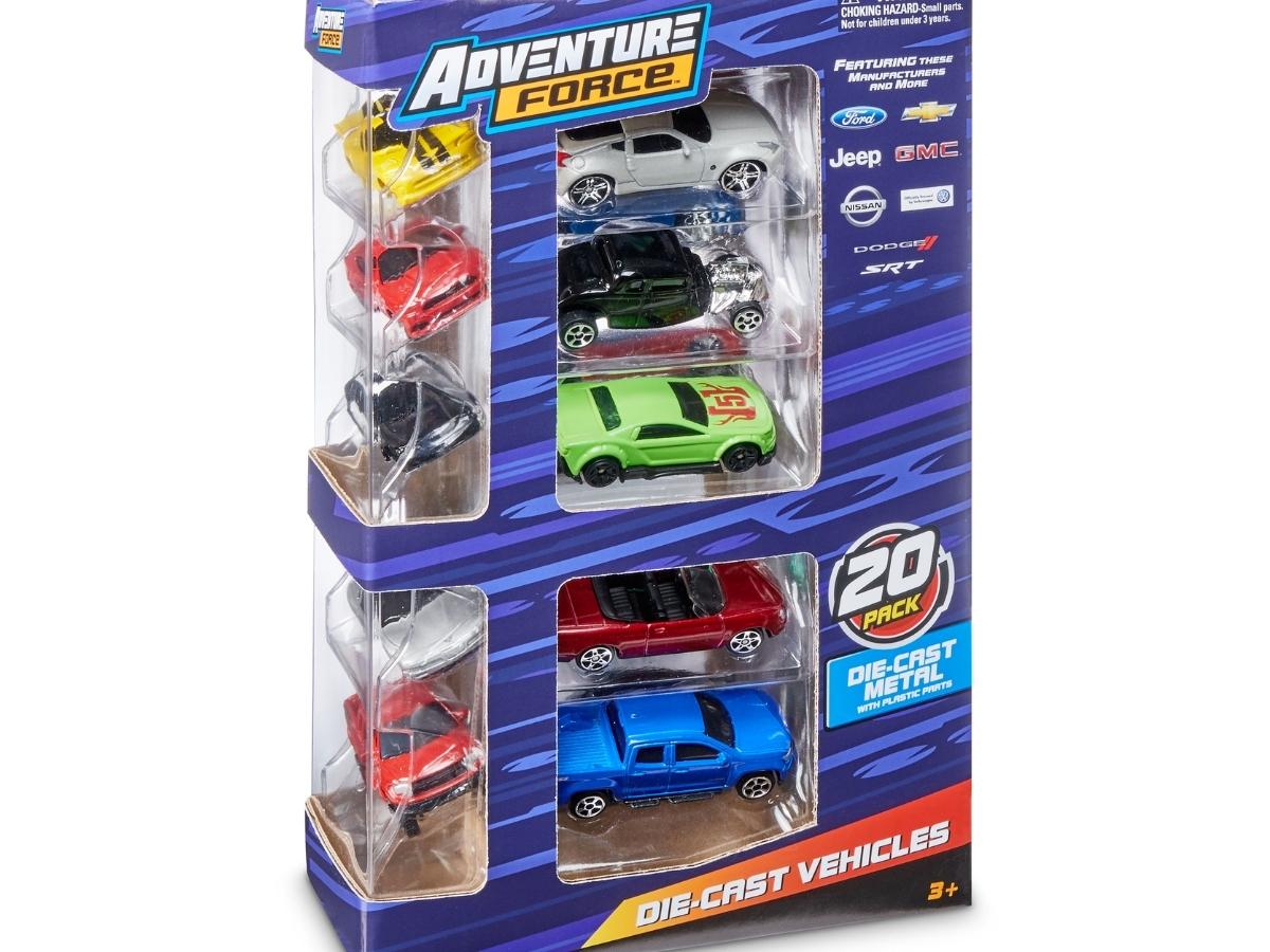 adventure force toy car 20 piece set