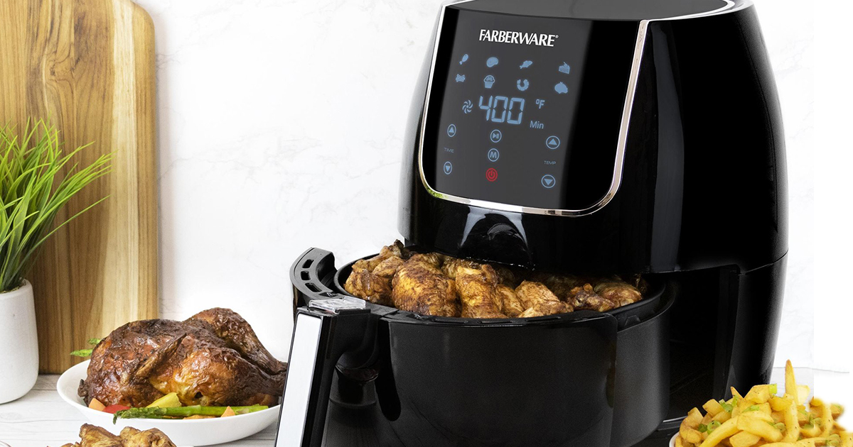 Farberware 5.3Quart Digital Air Fryer 30 on Bakes
