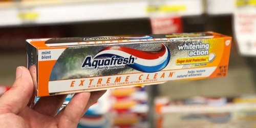 Aquafresh Whitening Toothpaste From $1.87 Each Shipped on Amazon