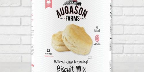 Augason Farms Buttermilk Biscuit Mix Canister Only $12.89 on Amazon | 10-Year Shelf Life