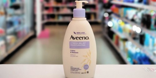 Aveeno Stress Relief Body Lotion 12oz Bottle Only $4.97 Shipped on Amazon