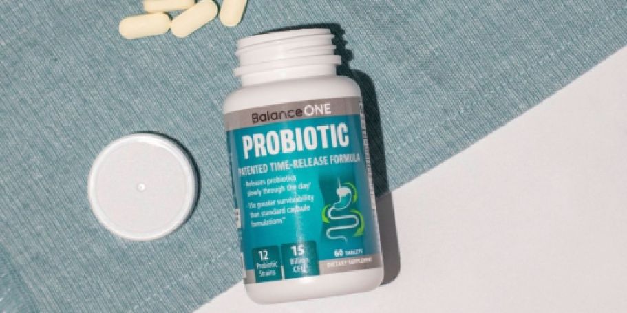 Balance ONE Probiotics 60-Day Supply Only $12 Shipped on Amazon (Helps Improve Digestion)