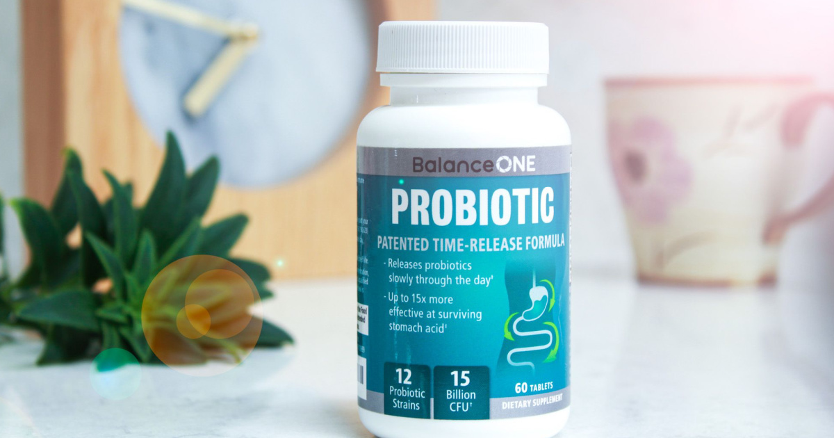 Highly Rated Balance ONE Probiotics 2-Month Supply Only $11.98 Shipped ...