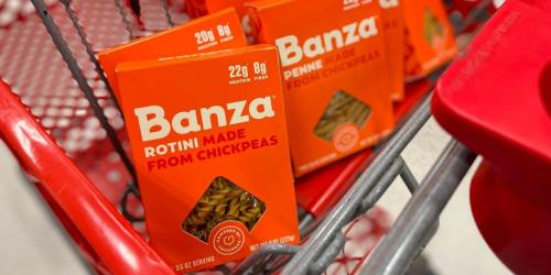 Banza Plant-Based Pasta and Mac & Cheese Only $1.50 After Cash Back at Target (In-Store or Online)