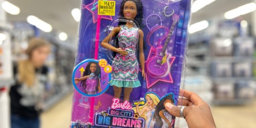 Up to 65% Off Barbies Sale on Amazon | Big City, Big Dreams Singing Doll & Accessories Only $7.96