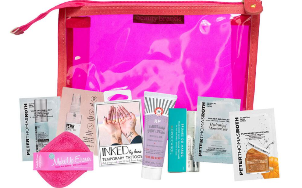 Beauty Brands Galentines Bundle with beauty samples