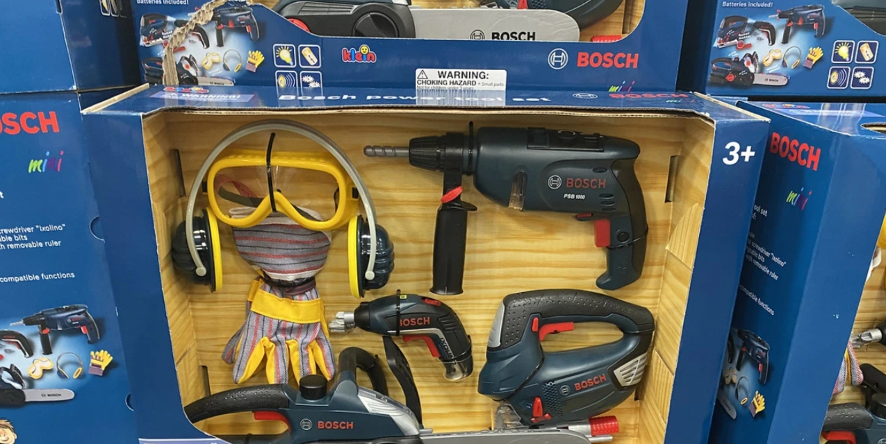 Bosch toy hot sale power tools