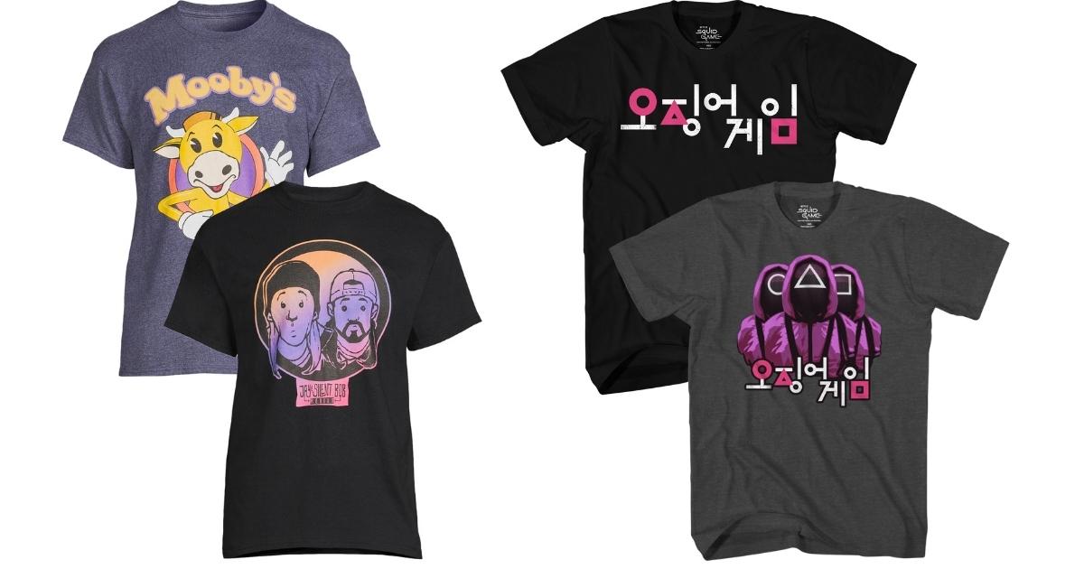 Boys \u0026 Mens Graphic Tees 2-Packs from 