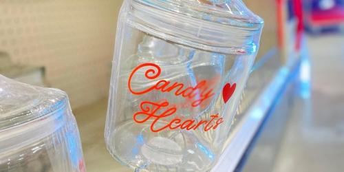 Valentine’s Day Glass Jars Only $5 at Target