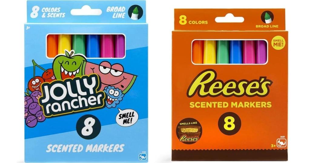 jolly rancher and reese's scented markers