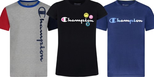 Champion Little Kids Tees & Shorts From $4.93 on Macy’s