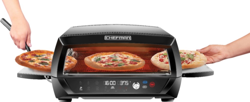 Chefman Food Mover Conveyor Toaster Oven in Stainless Steel