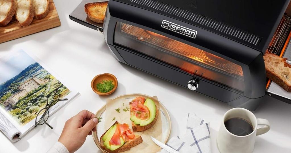 Chefman Food Mover Conveyor Toaster Oven