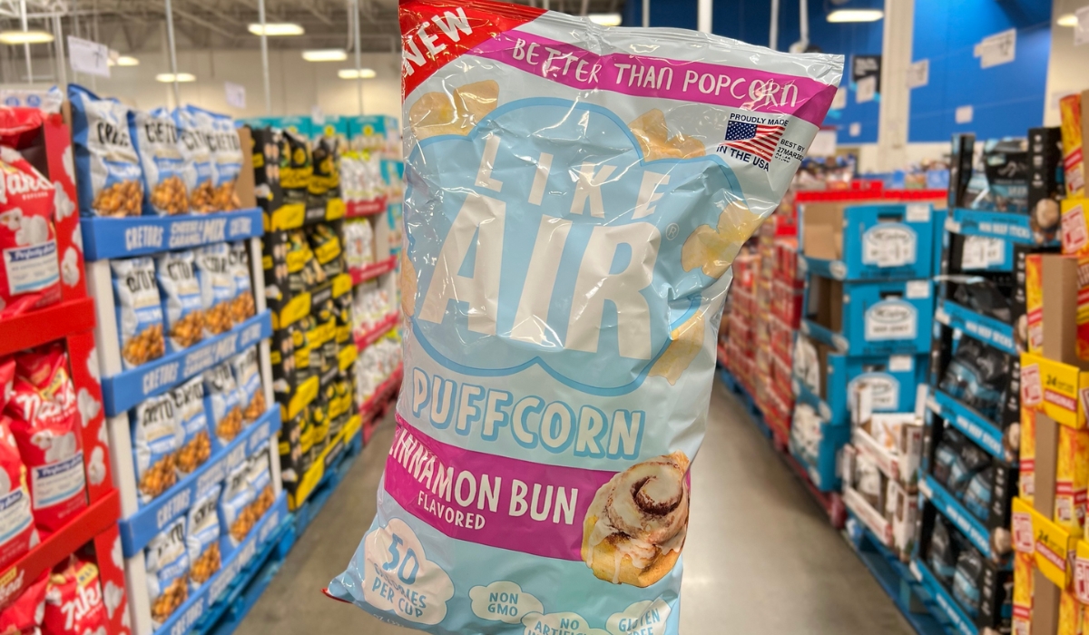Score FREE Cinnamon Bun Like Air Puffcorn at Sam's Club After Rebate