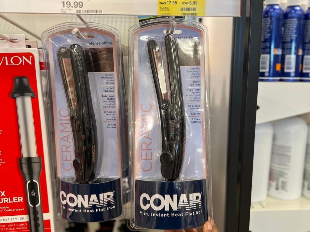 conair 3/4 inch flat iron in store