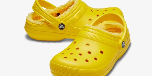 ** Crocs Cozy-Lined Clogs Just $20.97 Shipped (Regularly $60)