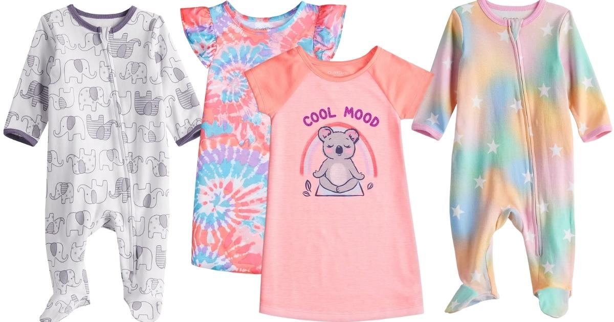 cuddl duds kids onesies and nightgowns