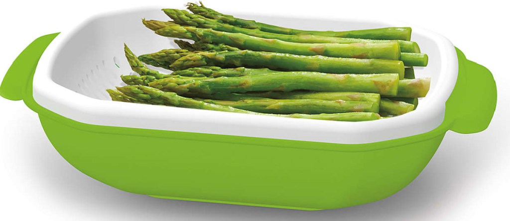 Cuisinart Steamer with asparagus