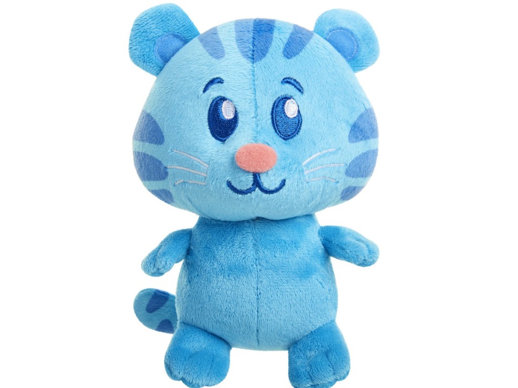blue tiger plush toy