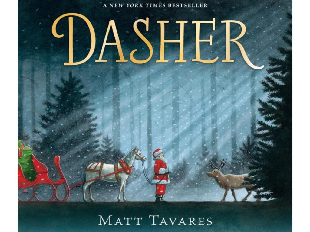 dasher how a brave little doe changed christmas forever hardcover book