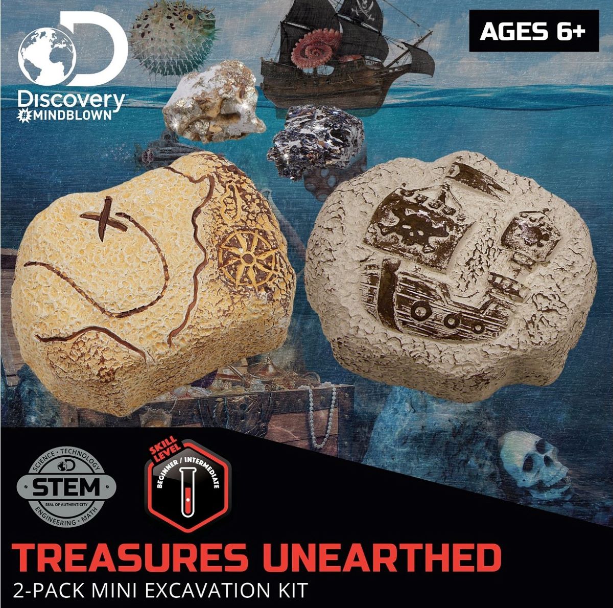 Discovery #MINDBLOWN Toy Excavation Mini Treasure Kit