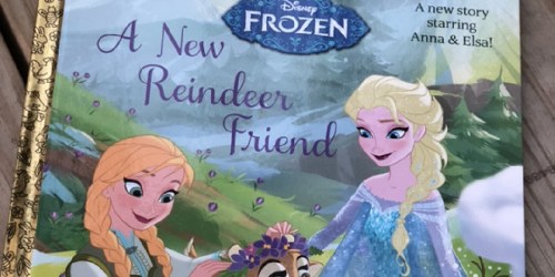 Disney Frozen A New Reindeer Friend Hard Cover Book Only $2.49 on Amazon (Regularly $5)
