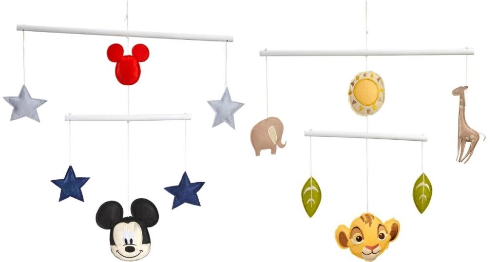 disney's mickey and the lion king ceiling mobiles